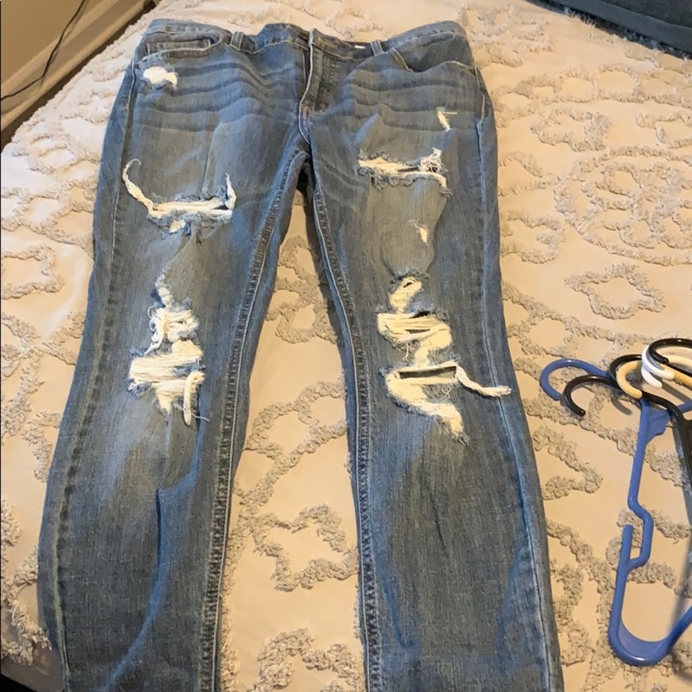 jude mid rise skinny ankle size 15